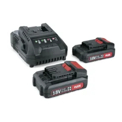 FLEX VC 6 L MC 18.0 Akku Kompaktsauger inkl. P-Set 22 Q Akku & Schnellladerät, 12-teilig