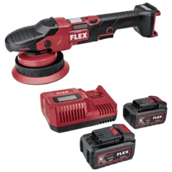 FLEX XCE 8 150 18-EC Set Akku Zwangs-Exzenter Poliermaschine