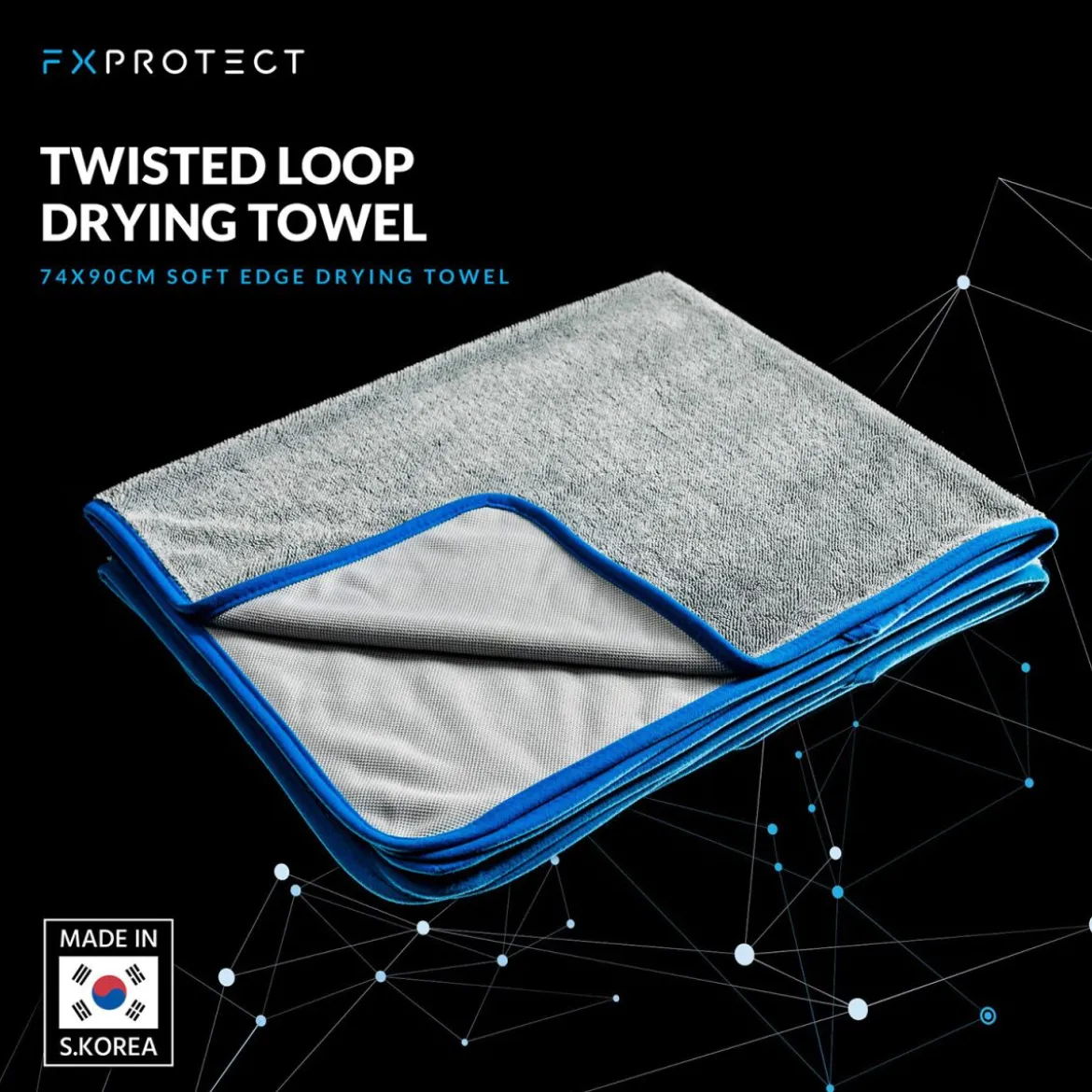FX Protect Twisted Loop Drying Towel 550GSM 74×90