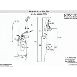 Gloria FoamMaster FM30 Schaumsprüher
