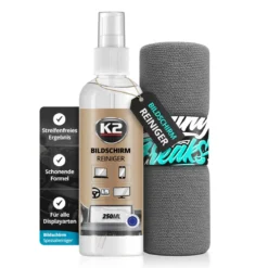 K2 Innenraum Set LCD Cleaner + Mikrofasertuch (2-teilig)