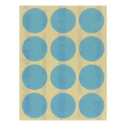 Kovax Tolecut Stick-On Schleifblüten K2500 blau 1 Bogen 12Stk.