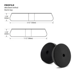 Lake Country Force Pad Waxing rot 150mm