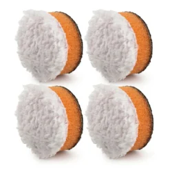 Lake Country Mikrofaser One-Step Pad Orange 50mm 4Stk.