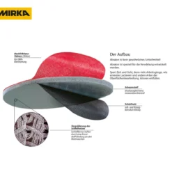 MIRKA Abralon Schleifscheibe 150mm P500
