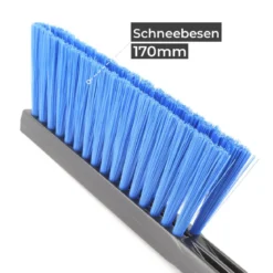 MURSKA Original Eiskratzer + Schneebesen mit Messingklinge 420mm schwarz/blau