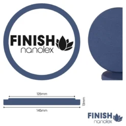Nanolex Polierpad Finish 125mm dünn soft 3Stk.
