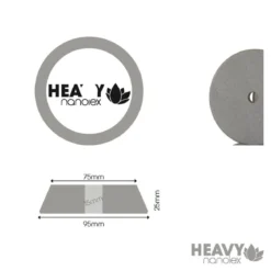Nanolex Polierpad Heavy DA 75mm hart