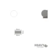 Nanolex Polierpad Heavy 30mm dünn hart 5Stk.