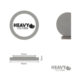 Nanolex Polierpad Heavy 75mm dünn hart 3Stk.
