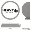 Nanolex Polierpad Heavy 125mm hart