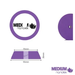 Nanolex Polierpad Medium DA 75mm mittel