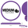 Nanolex Polierpad Medium 150mm dünn mittel 3Stk.