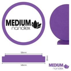 Nanolex Polierpad Medium 125mm mittel