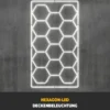 Performance Floor Hexagon LED-Deckenbeleuchtung Set
