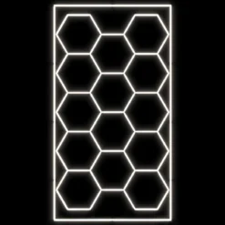 Performance Floor Hexagon LED-Deckenbeleuchtung Set