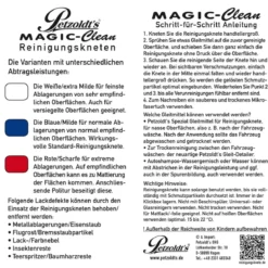 Petzoldt's MAGIC-Clean Reinigungsknete weiß 100g