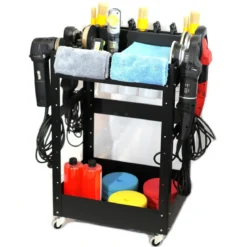 Poka Premium Detailing Trolley Standard mit 2 Ablagen