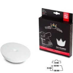 Royal Pads AIR Hard Schaum-Polierpad 80mm weiß
