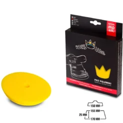 Royal Pads AIR Medium Schaum-Polierpad 150mm gelb