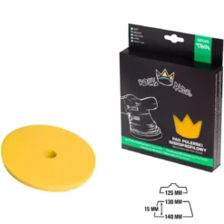 Royal Pads THIN Medium Schaum-Polierpad 130mm gelb
