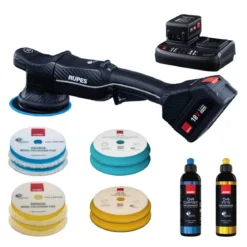 Rupes Big Foot HLR 15 Akku Exzenterpoliermaschine Basis-Kit 14-teilig