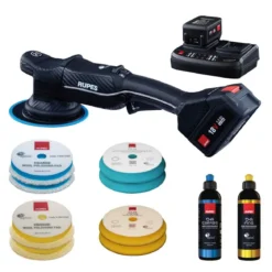 Rupes Big Foot HLR 21 Akku Exzenterpoliermaschine Basis-Kit 14-teilig