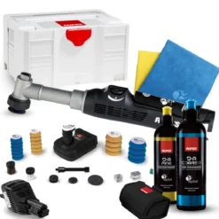 Rupes BigFoot HR81ML iBrid Nano Poliermaschine Langhals Luxus-Kit