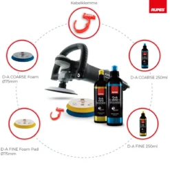 Rupes BigFoot LH19E Rotationspoliermaschine Standard-Kit