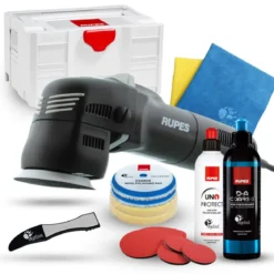 Rupes BigFoot LHR 75E Mini Exzenterpoliermaschine Systainer Kit, 17-teilig