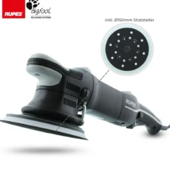 Rupes BigFoot LHR 21MarkIII Exzenterpoliermaschine Basis Kit, 8-teilig