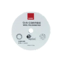 Rupes D-A Coarse Wool-Polierpad 150mm hart
