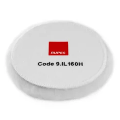 Rupes Rotary Flat Wool Pad Coarse 160mm