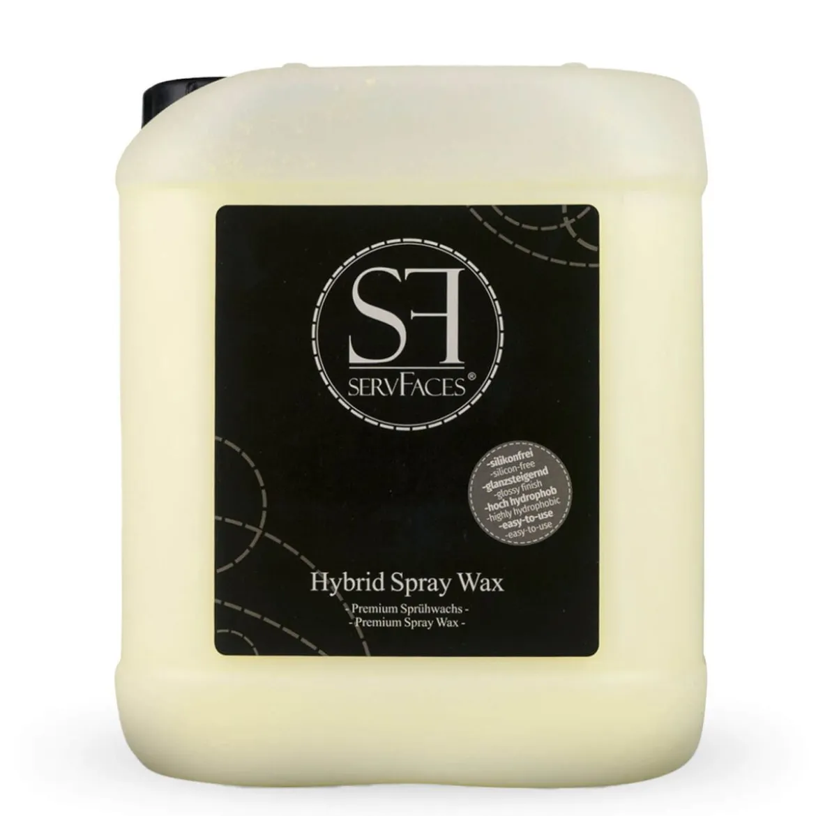 servFaces Hybrid Spray Wax Sprühversiegelung 5L