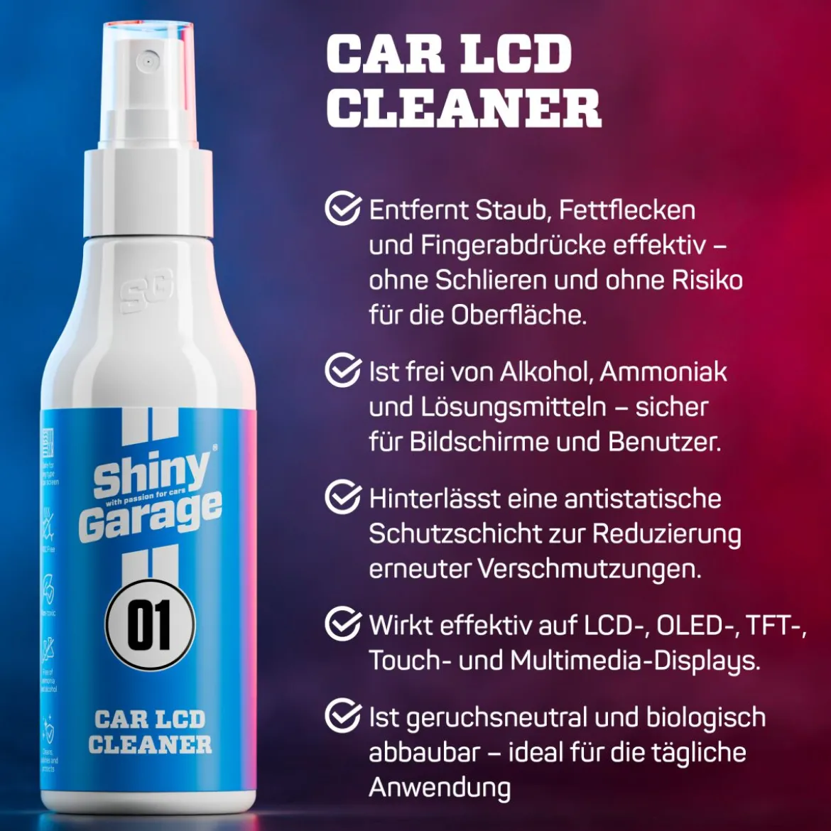 Shiny Garage Car LCD Cleaner 150ml