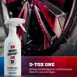 Shiny Garage D-Tox One Felgenreiniger & Flugrostentferner 500ml