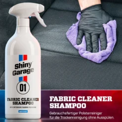 Shiny Garage Fabric Cleaner Shampoo Textilreiniger 5L