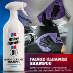 Shiny Garage Fabric Cleaner Shampoo Textilreiniger 1L