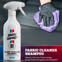 Shiny Garage Fabric Cleaner Shampoo Textilreiniger 500ml