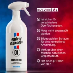 Shiny Garage Insider Interior Cleaner 1L