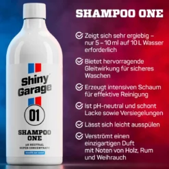 Shiny Garage Shampoo One Autoshampoo 5L