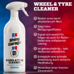 Shiny Garage Wheel & Tire Cleaner 1L