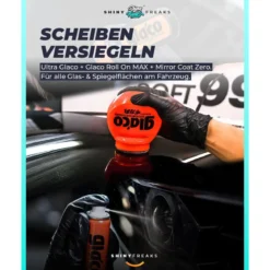 Soft99 Glas-Set Glaco Deluxe + Zubehör (10-teilig)