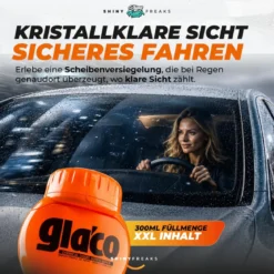 Soft99 Glas Set Glaco Glass Compound Roll On & Roll On Max + Tuch (3-teilig)