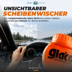 Soft99 Glas Set Glaco Glass Compound Roll On & Roll On Max + Tuch (3-teilig)