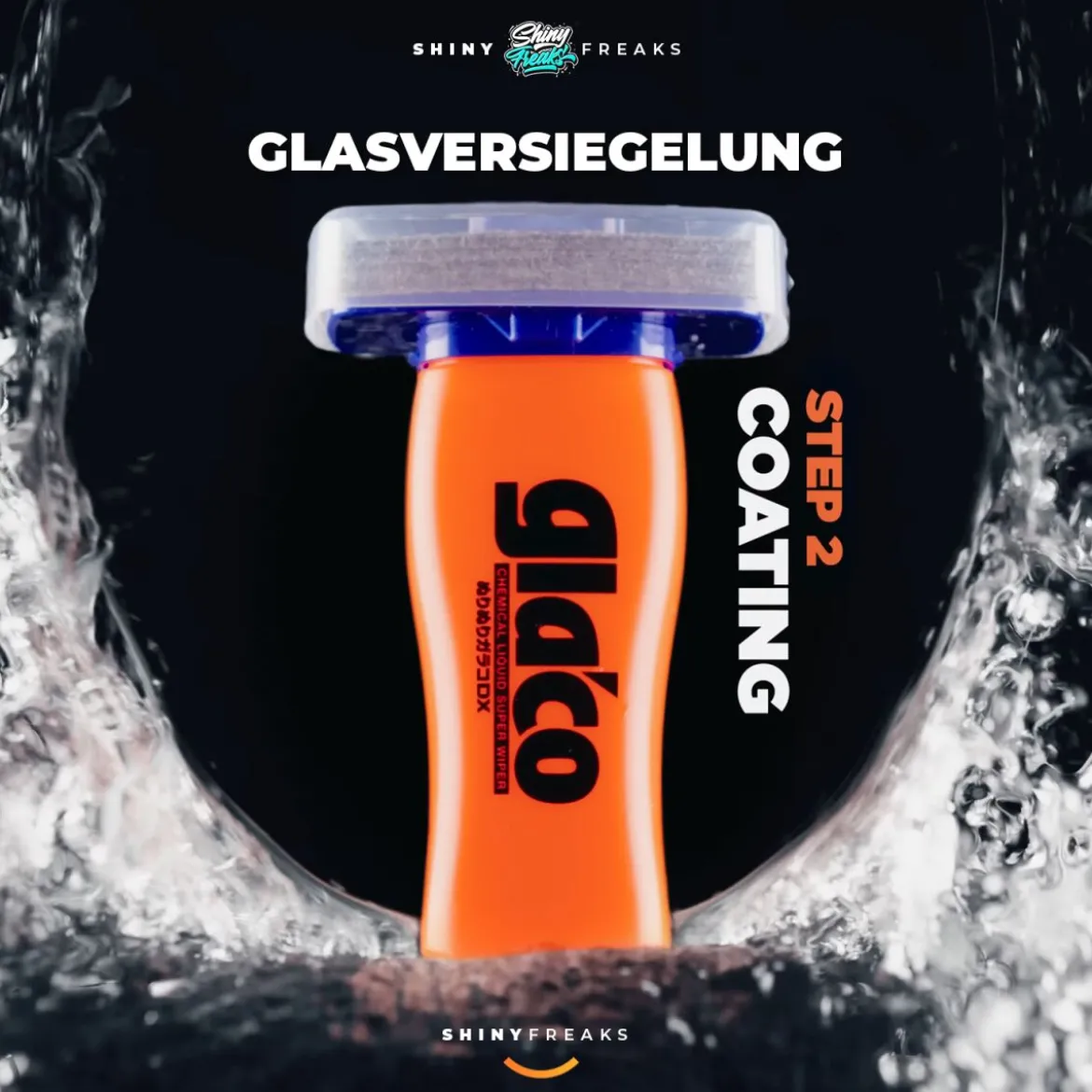 Soft99 Glas Set Glaco Trio + Zubehör (5-teilig)