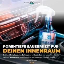 Soft99 Innenraum Set Wash Mist + Zubehör (3-teilig)