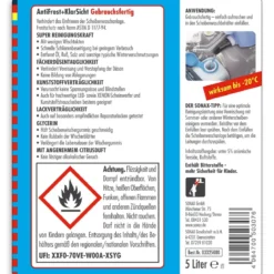 SONAX AntiFrost&KlarSicht bis -20°C Citrus 5L