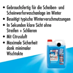 SONAX AntiFrost&KlarSicht bis -20°C Citrus 5L