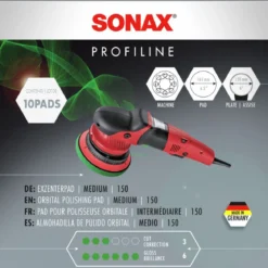 SONAX ExzenterPad medium 150mm 10Stk.